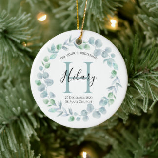 Gepersonaliseerd Christen Godouders Baptism godchi Keramisch Ornament