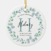 Gepersonaliseerd Christen Godouders Baptism godchi Keramisch Ornament (Voorkant)