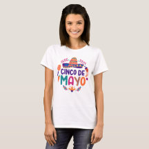 Gepersonaliseerd Cinco De Mayo T-shirt