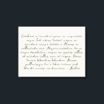 Gepersonaliseerd citaat Gedicht Trouwgelofte Canva Canvas Afdruk<br><div class="desc">Voeg uw citaat toe aan deze prachtige uitgestrekte canvasmuurkunst. Een gepersonaliseerd en attent geschenk om nog jaren te koesteren.</div>