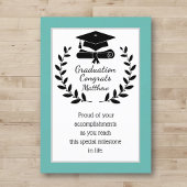 Gepersonaliseerd, classic Gefeliciteerd afstuderen Feestdagen Kaart