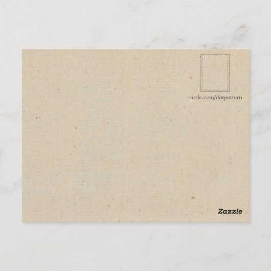 Gepersonaliseerd coffeeshop - Latte Briefkaart (Achterkant)