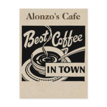 Gepersonaliseerd coffeeshop - Latte