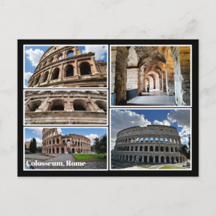 Gepersonaliseerd, Colosseum, Rome, Italië Briefkaart