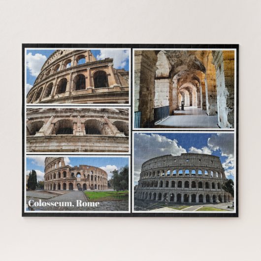 Gepersonaliseerd, Colosseum, Rome, Italië Legpuzzel (Horizontaal)