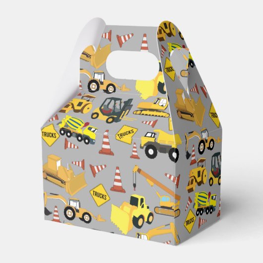 Gepersonaliseerd constructietranspatroon bedankdoosjes (Achterkant)