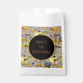 Gepersonaliseerd constructietranspatroon bedankzakje (Voorkant)