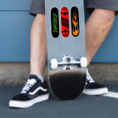 Gepersonaliseerd cool skateboard sticker