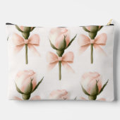 Gepersonaliseerd Coquette Patroon Blush Roos & Str Etui (Achterkant)