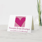 Gepersonaliseerd Coral-Cream Be My Bridesmaid Kaar (Achterkant)