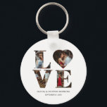 Gepersonaliseerd Couple Love Heart 4 Foto Sleutelhanger<br><div class="desc">Show je liefde voor elkaar met dit speciale koppel liefde hart vier foto-sleutelhanger. Uniek ontwerp biedt een romantische "liefde" op een glanzend, prachtig afbeelding van u en uw partner. Deze sleutelhanger zal een zinvolle herinnering aan uw relatie zijn telkens wanneer u voor uw sleutels reist. Klik op de knop "Aanpassen"...</div>