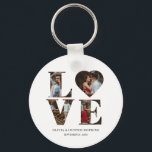 Gepersonaliseerd Couple Love Heart 4 Foto Sleutelhanger<br><div class="desc">Show je liefde voor elkaar met dit speciale koppel liefde hart vier foto-sleutelhanger. Uniek ontwerp biedt een romantische "liefde" op een glanzend, prachtig afbeelding van u en uw partner. Deze sleutelhanger zal een zinvolle herinnering aan uw relatie zijn telkens wanneer u voor uw sleutels reist. Klik op de knop "Aanpassen"...</div>