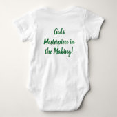 Gepersonaliseerd "Cradle-katholiek" Romper (Achterkant)