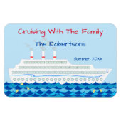 Gepersonaliseerd cruiseschepen thema Deurmarkering Magneet (Horizontaal)