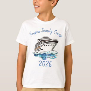 Gepersonaliseerd cruiseschip t-shirt