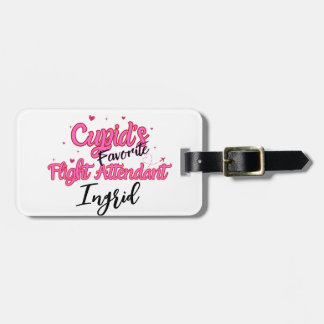 Gepersonaliseerd Cupido-thema Bagagelabel