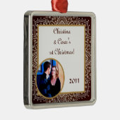Gepersonaliseerd Custom Ornament Deep Moroccan Bro (Rechts)