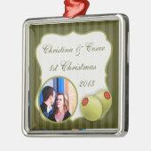 Gepersonaliseerd Custom Ornament Martini Olijven G (Links)