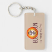 Gepersonaliseerd / Custum BOERSEUN Windpomp Afrika Sleutelhanger (Voorkant)