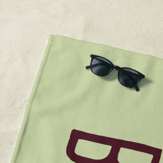 Gepersonaliseerd / Custum BOERSEUN Windpomp Afrika Strandlaken (In situ)