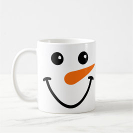 Gepersonaliseerd Cute Snowman Koffiemok