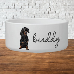 Gepersonaliseerd Dachshund hondenvoer Voerbakje