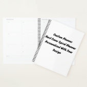 Gepersonaliseerd Dagelijks Planner Journal, Custom (Display)