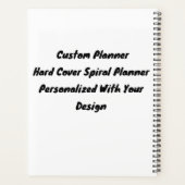 Gepersonaliseerd Dagelijks Planner Journal, Custom (Achterkant)