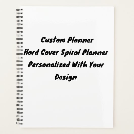 Gepersonaliseerd Dagelijks Planner Journal, Custom (Voorkant)