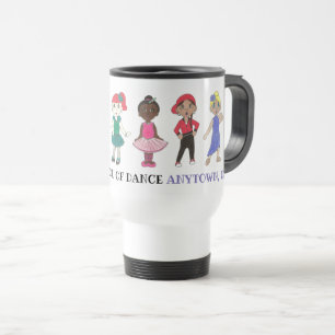 Gepersonaliseerd Dance School Studio Teacher Balle Reisbeker