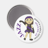 Gepersonaliseerd Dance Studio JAZZ Dancer Teacher Magneet (Voorkant / Achterkant)