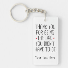 Gepersonaliseerd Dank je bonus vader Sleutelhanger