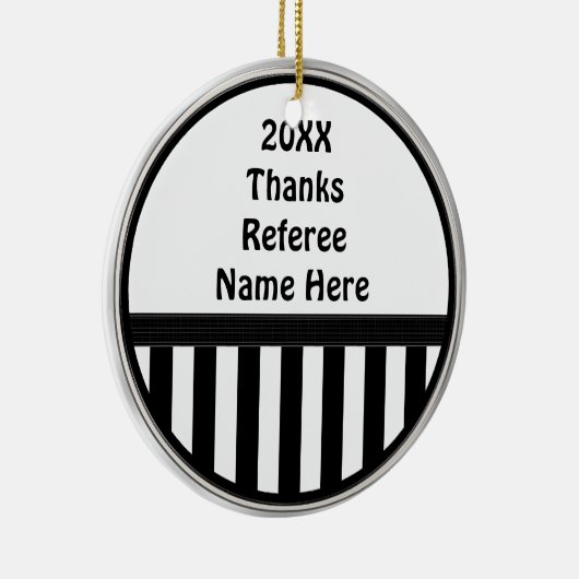 Gepersonaliseerd dank u ARBITREREN de Ornamenten (Rechts)