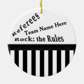 Gepersonaliseerd dank u ARBITREREN de Ornamenten (Achterkant)