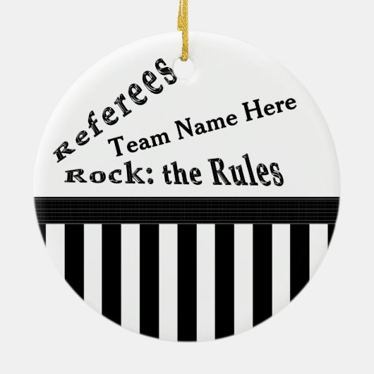 Gepersonaliseerd dank u ARBITREREN de Ornamenten (Achterkant)