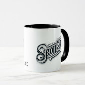 Gepersonaliseerd Dank u sponsor 12 stap NA AA mok (Voorkant rechts)