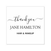 Gepersonaliseerd Dank u Zelf-inkend Stempel (Design)