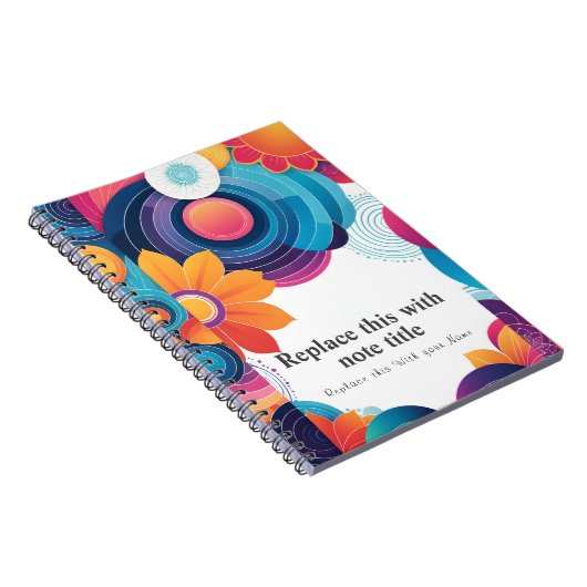 Gepersonaliseerd dankbaarheid Notitieboek (Rechterzijde)