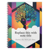 Gepersonaliseerd dankbaarheid Notitieboek (Voorkant)