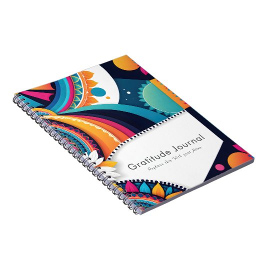 Gepersonaliseerd dankbaarheid Notitieboek (Rechterzijde)