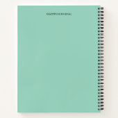 Gepersonaliseerd dankbaarheidsdagboek | Dagelijks Notitieboek (Achterkant)