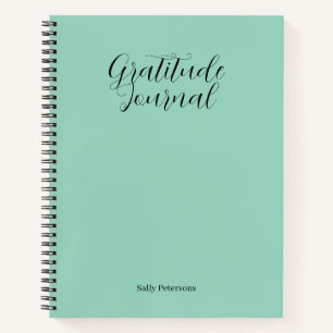 Gepersonaliseerd dankbaarheidsdagboek Dagelijks Notitieboek