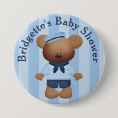 Gepersonaliseerd de Button van het Baby shower van (Voorkant)