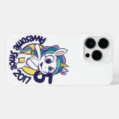 GEPERSONALISEERD DE CARTOON VAN DE KUSTMATIG UNICO iPhone HOESJE (Achterkant horizontaal)