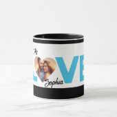 Gepersonaliseerd de door liefde geïnspireerde Eleg Mok (Midden)