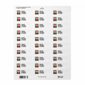 Gepersonaliseerd de Etiketten van het Adres van de (Full Sheet)