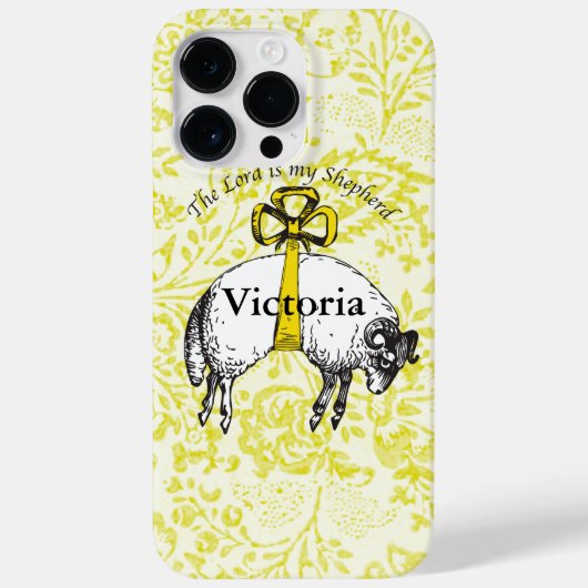 Gepersonaliseerd DE HEER is mijn herder Psalm 23 Case-Mate iPhone Case (Achterkant)