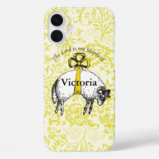 Gepersonaliseerd DE HEER is mijn herder Psalm 23 Case-Mate iPhone Case (Achterkant)