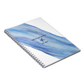 Gepersonaliseerd de Info van de Kant van de Beach/ Notitieboek (Rechterzijde)