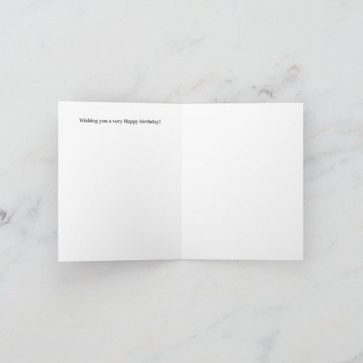 Gepersonaliseerd de Kaart van Happy Birthday (Binnen)